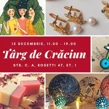 (P) Târgul de Crăciun de la Fundația Calea Victoriei – Cadouri și delicatese culturale