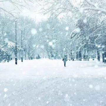 Ger cumplit în România din cauza unui val de aer polar. Cât va dura