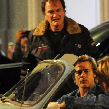 Brad Pitt și Leonardo DiCaprio, primele imagini din filmul „Once Upon a Time In Hollywood”