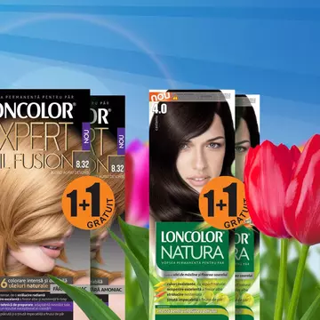(P) Culori numa' una și una, în pachete 1+1 gratuit