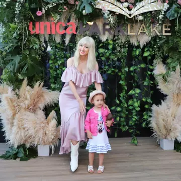 Andreea Bălan și micuța Ella Maya la Unica Urban Party