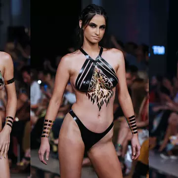 Săptămâna Costumelor de Baie de la Miami: Costumele de baie, înlocuite cu bandă adezivă