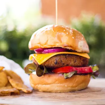 Tu alegi the Best Meatless Burger in Town!