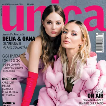 Delia și sora ei, Oana, în premieră pe coperta Unica