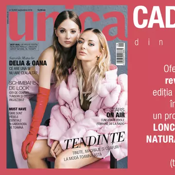 Unica septembrie 2019. Ce articole exclusive găsești în revistă