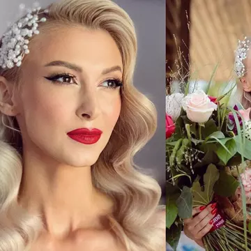 Andreea Bălan s-a măritat în secret. Prima imagine cu artista în rochie albă