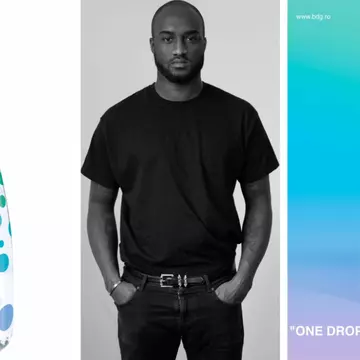 (P) “ONE DROP CAN MAKE A RAINBOW” -  O colecție vibrantă, în ediție limitată, lansată de EVIAN® în colaborare cu Virgil Abloh