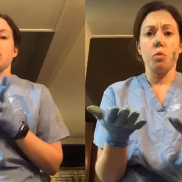 Video Cât de rapid te poți contamina cu coronavirus chiar dacă porți mănuși