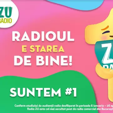 Forza România!  Radio ZU este radioul comercial NUMĂRUL 1 în București și în 2020 Radio ZU are peste 200.000 de ascultători unici pe zi în București (PUBLICITATE)