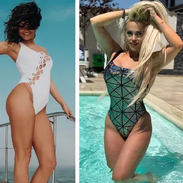 Ipostaze provocatoare cu vedetele din România în costume de baie