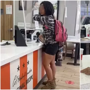O femeie amenință că înjunghie angajatul unui fast food după ce acesta refuză să o servească din cauză că nu poartă mască