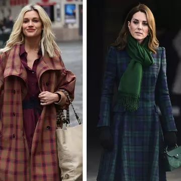 Toamna în tartan: Inspiră-te din ținutele vedetelor