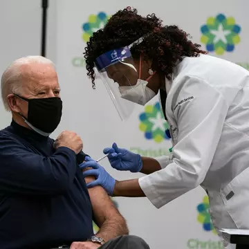 Joe Biden, președintele ales al SUA, s-a vaccinat anti-COVID