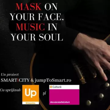 INVITAȚIE: "Mask on your face; Music in your soul”- muzică în stradă, pe 5 decembrie (P)