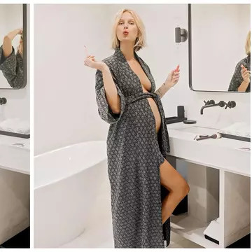 Modelul Karolina Kurkova a dezvăluit sexul celui de-al treilea copil