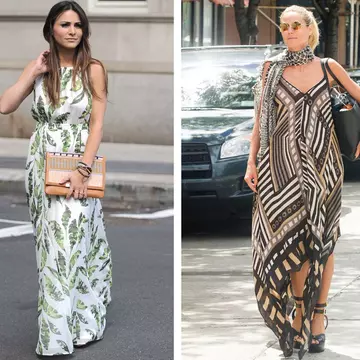 Cele mai cool rochii maxi în care au fost surprinse vedetele
