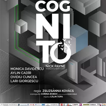 (P) În premieră la Teatrul Național ”I. L. Caragiale” din București - Incognito de Nick Payne, sâmbătă, 29 mai, ora 20:00 la Sala Atelier