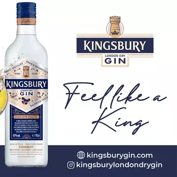 (P) Alexandrion Group lansează KINGSBURY LONDON DRY GIN,  simultan pe piaţa din România şi la nivel internaţional