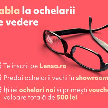 Lensa dă startul programului RABLA LA OCHELARI de vedere 2021