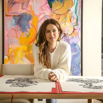 Alexandra Nechita, "micuța Picasso", a devenit mamă pentru a doua oară