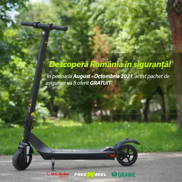FreeWheel oferă asigurare gratuită pentru trotinete