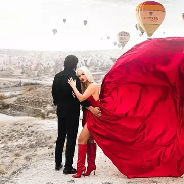 Anda Adam, primele imagini cu inelul de logodnă. Solista a fost cerută în căsătorie în Cappadocia