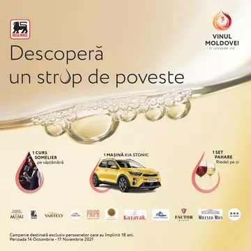 Wine of Moldova lansează o Mega promoție în reţeaua Mega Image