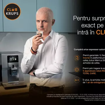 Intră în Club Krups și câștigă premii garantate!