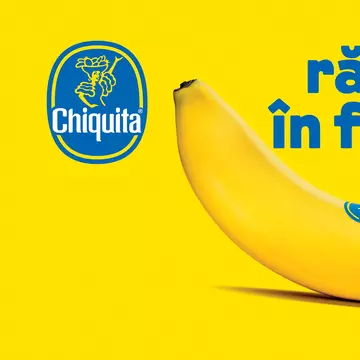 Chiquita aduce bucuria fructului galben-natural pe străzile Bucureștiului, în cea mai recentă campanie outdoor