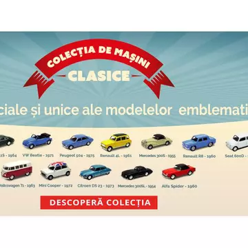 Pe locuri, fiți gata... Start la colecția de mașini clasice!