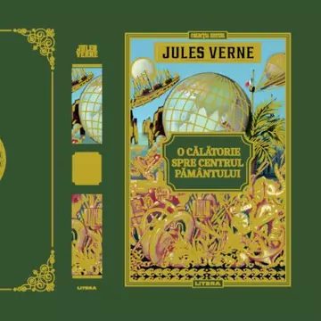 "O călătorie spre centrul pământului" din colecția Jules Verne, te atrage într-o nouă aventură