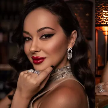 Vlăduța Lupău, transformată în „Diamond Girl” de hairstylistul Adrian Perjovschi