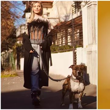 Alina Eremia își transformă câinele într-un NFT în Metaverse!