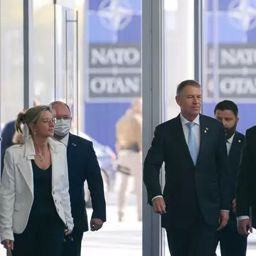 Klaus Iohannis, retras la fotografia de grup cu liderii NATO