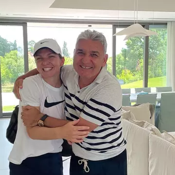 Simona Halep, urare emoționantă pentru aniversarea de 60 de ani a tatălui ei