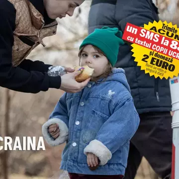 Ringier Foundation România și Libertatea lansează campania umanitară ”Alături de copiii ucraineni”. O donație cât de mică poate salva o viață!