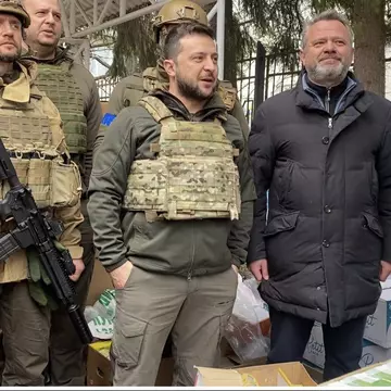 Zelenski, în vizită la Bucha. Ce a spus despre negocierile de pace cu Rusia