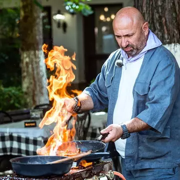 Chef Cătălin Scărlătescu, detalii despre relația cu actrița Doina Teodoru: „Mi-a dat Dumnezeu de toate”