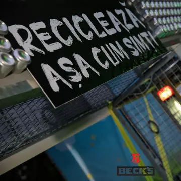 Când distracția și responsabilitatea socială merg mână în mână. Powered by Beck’s
