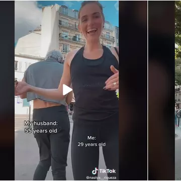 Cuplu viral pe Tik Tok! Ea are 29 de ani, el 55, însă nu-și arată vârsta. Incredibil cum arată bărbatul