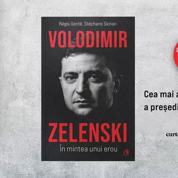 Cea mai nouă biografie a liderului ucrainean Volodimir Zelenski, disponibilă la chioșcurile de ziare