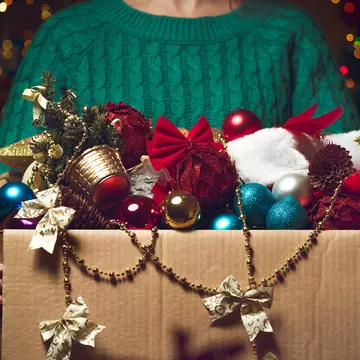 Globuri și decorațiuni potrivite pentru bradul de Crăciun