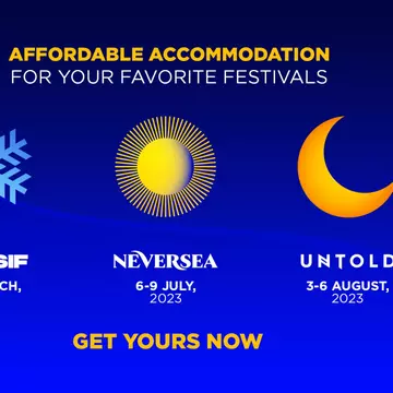 OPȚIUNI DE CAZARE LA CELE MAI MARI FESTIVALURI DE MUZICĂ: UNTOLD, NEVERSEA ȘI MASSIF 2023