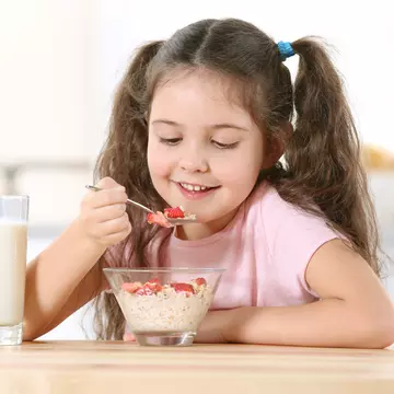 Cereale pentru copii - micul dejun sănătos