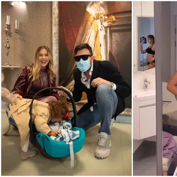 Emily Burghelea s-a pozat în lenjerie intimă la o zi după ce a născut: "Nașterea naturală este o minune"