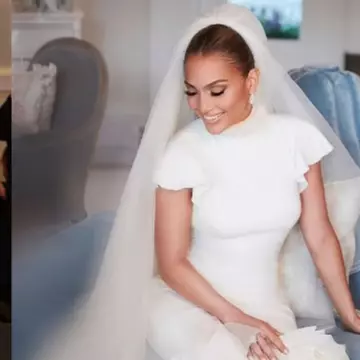 Jennifer Lopez, imagini nemaivăzute de la nunta cu Ben Affleck
