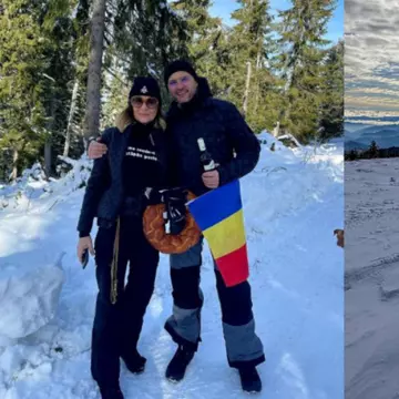 Romanița Iovan, parastas pentru Adrian Iovan, la 9 ani de la accidentul din Apuseni: „Adevărații eroi sunt aici”