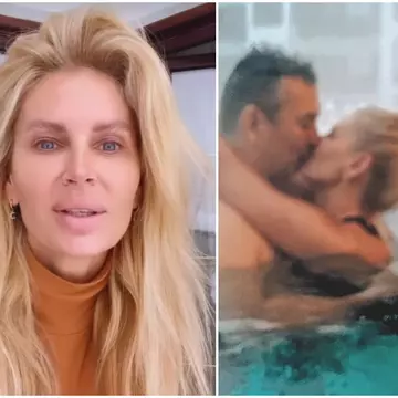 Andreea Bănică, săruturi fierbinți cu Lucian Mitrea în piscină: "Sigur nu mai nimeresc patul"