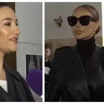 Bianca Drăgușanu și Claudia Pătrășcanu, în ținute identice la tribunal. Cât costă trench-ul negru purtat