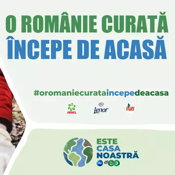 450 voluntari implicați în campania O Românie Curată Începe de Acasă au colectat peste 12 tone de deșeuri în 5 orașe mari din țară 